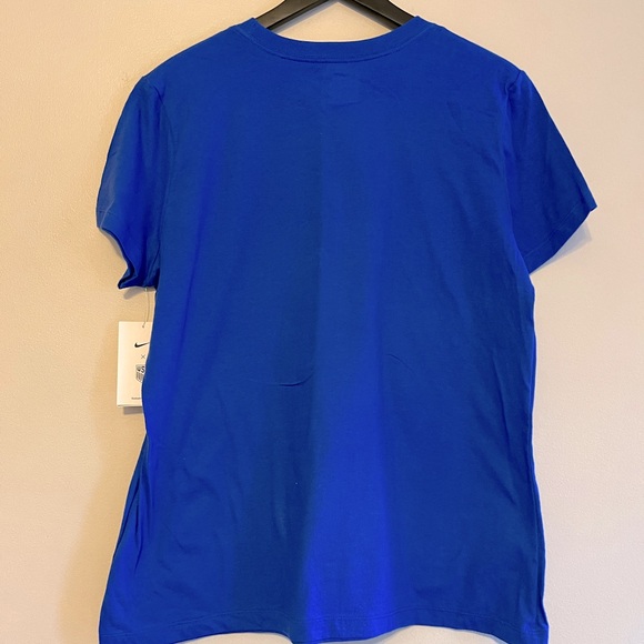 NWT Nike USA WOMEN’s Soccer Team Shirt Blue Size L - Picture 2 of 7